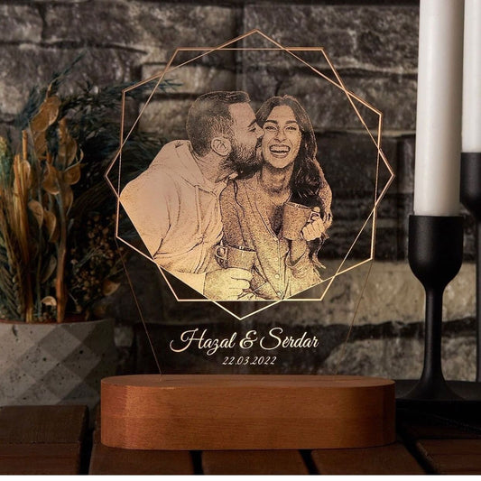 Customize Couple Lamp